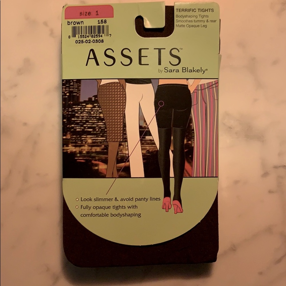 Spanned Assets terrific tight, brown size 1